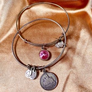 Disney Alex and Ani bracelet set